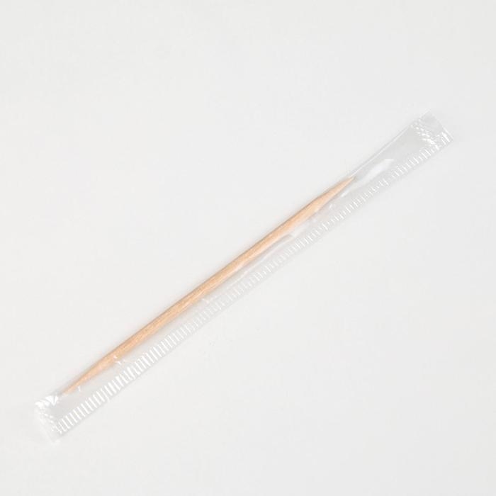 Зубочистки в индивидуальной полиэтиленовой упаковке Доляна, 1000 шт Зубочистки в индивидуальной полиэтиленовой упаковке Доляна, 1000 шт