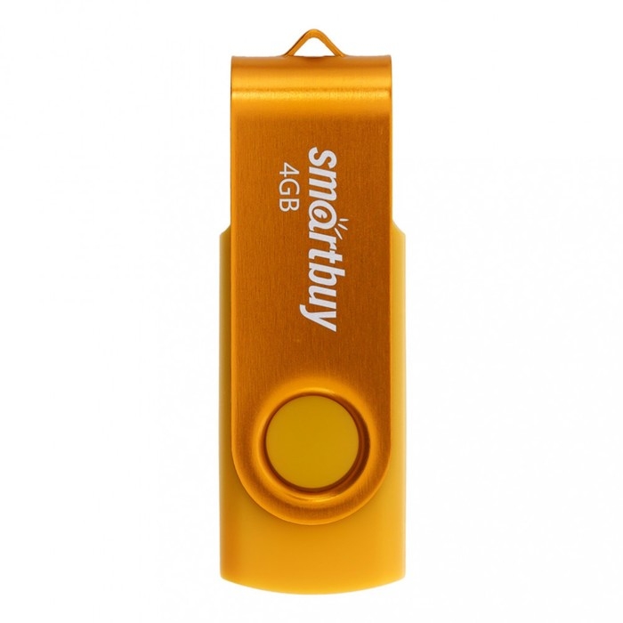 Флешка Smartbuy 004GB2TWY, 4 Гб, USB2.0, чт до 15 Мб/с, зап до 12 Мб/с, желтая Флешка Smartbuy 004GB2TWY, 4 Гб, USB2.0, чт до 15 Мб/с, зап до 12 Мб/с, желтая