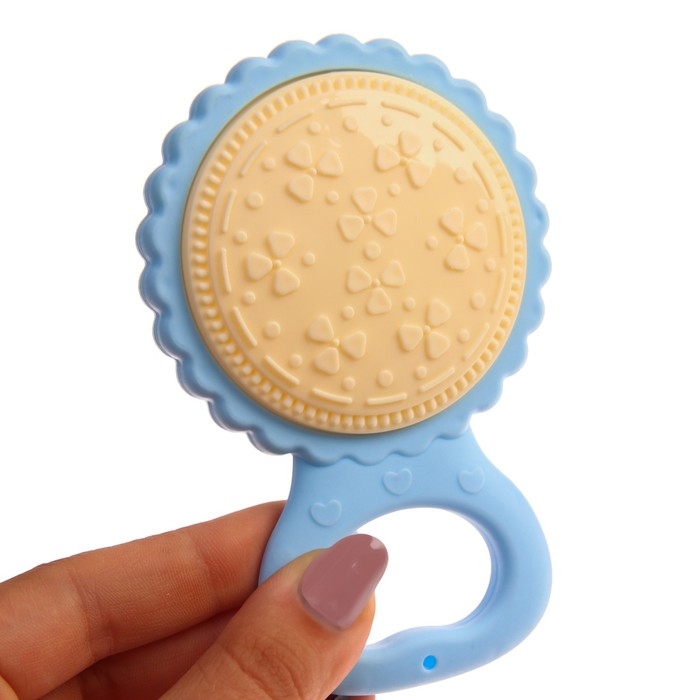 Набор погремушек и прорезывателей «Нежность», 5 шт., Крошка Я Набор погремушек и прорезывателей «Нежность», 5 шт., Крошка Я