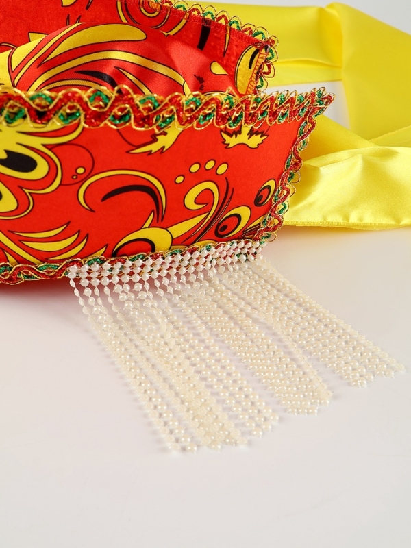 Карнавальный костюм Карнавальный костюм"Народные гуляния хохлома красная"накидка,кокошник,юбка,р-р42-50