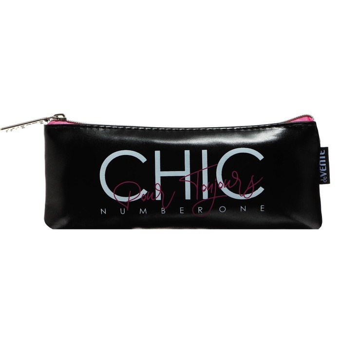 Пенал мягкий, 1 отделение, 90 х 210 х 10 мм, плоский, deVENTE, Chic, искусственная кожа Пенал мягкий, 1 отделение, 90 х 210 х 10 мм, плоский, deVENTE, Chic, искусственная кожа