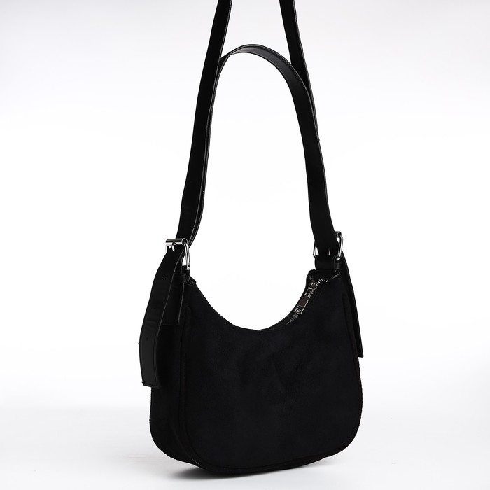 Сумка женская на молнии, цвет чёрный Сумка женская на молнии, цвет чёрный