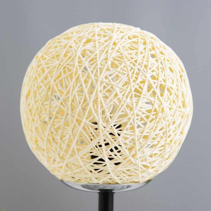 Настольная лампа Настольная лампа "Неонила" Е14 40Вт черный 12х12х30см RISALUX