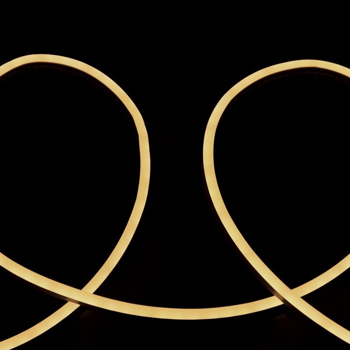 Гибкий неон Luazon Lighting 6 × 12 мм, IP65, 50 м, SMD2835, 120 LED/м, 12 В, свечение тёплое белое Гибкий неон Luazon Lighting 6 × 12 мм, IP65, 50 м, SMD2835, 120 LED/м, 12 В, свечение тёплое белое