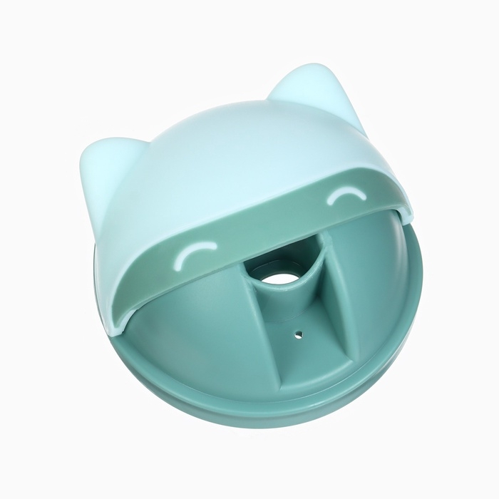 Поильник детский M&B «Котик» с трубочкой, от 9 мес., 280 мл., цвет серо-голубой Поильник детский M&B «Котик» с трубочкой, от 9 мес., 280 мл., цвет серо-голубой