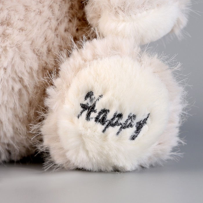 Мягкая игрушка «Мишка» с бантиком, 24 см, бежевый Мягкая игрушка «Мишка» с бантиком, 24 см, бежевый