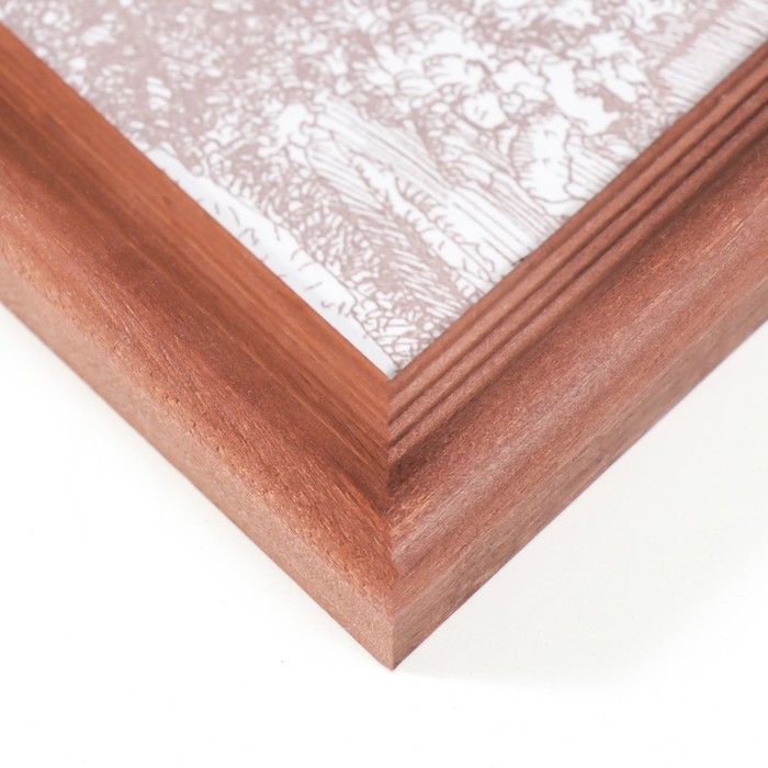 Фоторамка сосна с20 махагон 18х24 см (пластиковый экран) Фоторамка сосна с20 махагон 18х24 см (пластиковый экран)