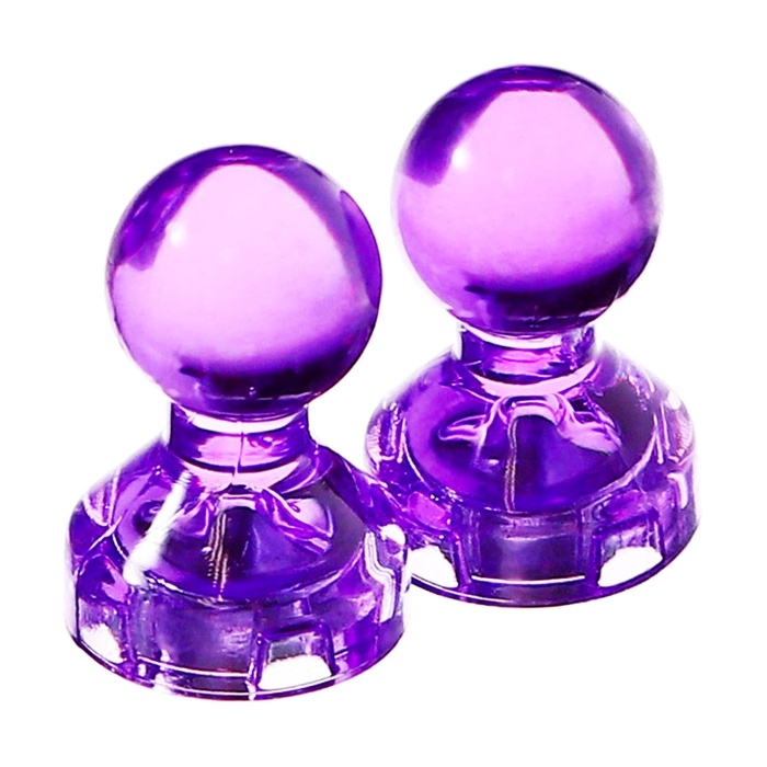 Набор магнитов 24 штуки для доски  Набор магнитов 24 штуки для доски "Пешки", 11х17 мм,  8 цветов