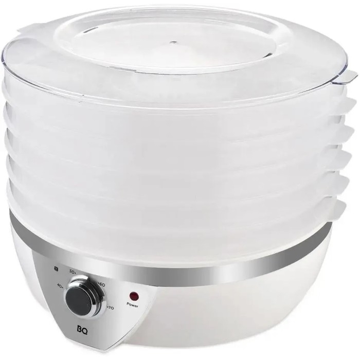Сушилка для овощей и фруктов BQ FD1002, 500 Вт, 5 ярусов, белая Сушилка для овощей и фруктов BQ FD1002, 500 Вт, 5 ярусов, белая