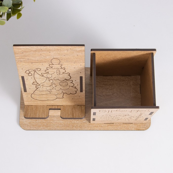 Органайзер настольный  Органайзер настольный "Дедушка" 18х12,5х9 см (набор 8 деталей)