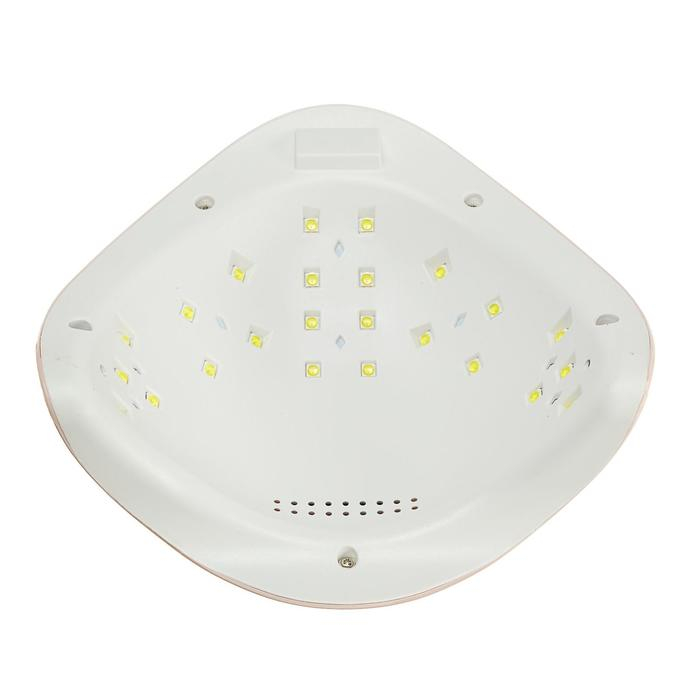 Лампа для гель-лака JessNail SUN 5, UV/LED, 48 Вт, таймер 10/30/60 сек, розовая Лампа для гель-лака JessNail SUN 5, UV/LED, 48 Вт, таймер 10/30/60 сек, розовая