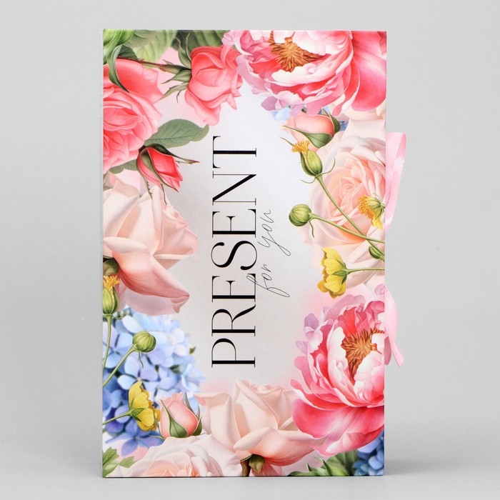 Коробка - книга, упаковка подарочная, «Нежность», 20 х 12.5 х 5 см Коробка - книга, упаковка подарочная, «Нежность», 20 х 12.5 х 5 см