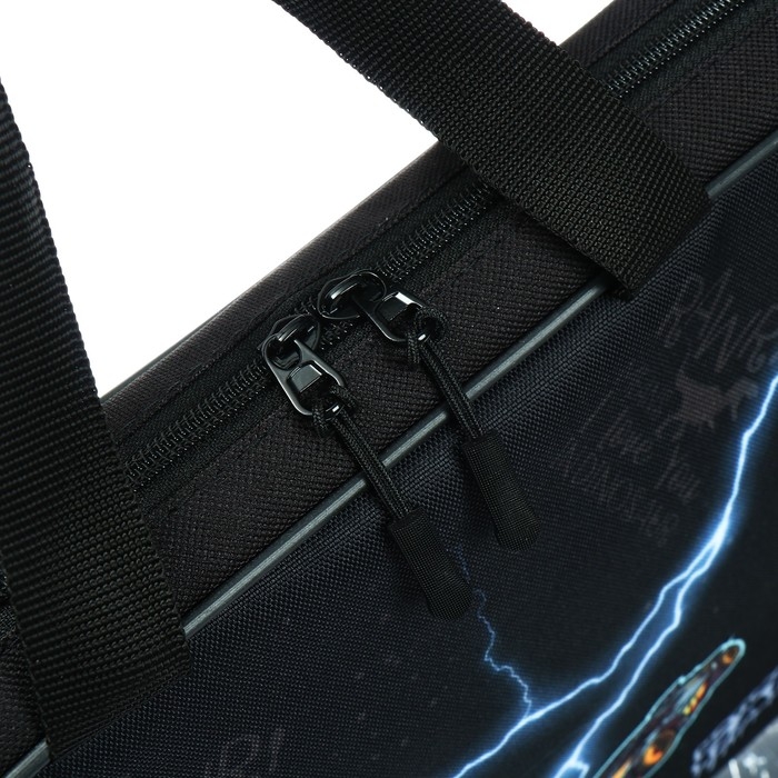 Папка с ручками текстильная А4, 370 х 280 х 60 мм, Stavia Папка с ручками текстильная А4, 370 х 280 х 60 мм, Stavia "Gamer"