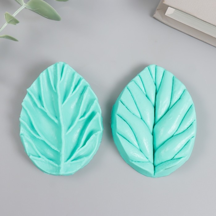 Молд силикон Молд силикон "Листик розы" набор 2 шт 5,5х7,4х1,9 см