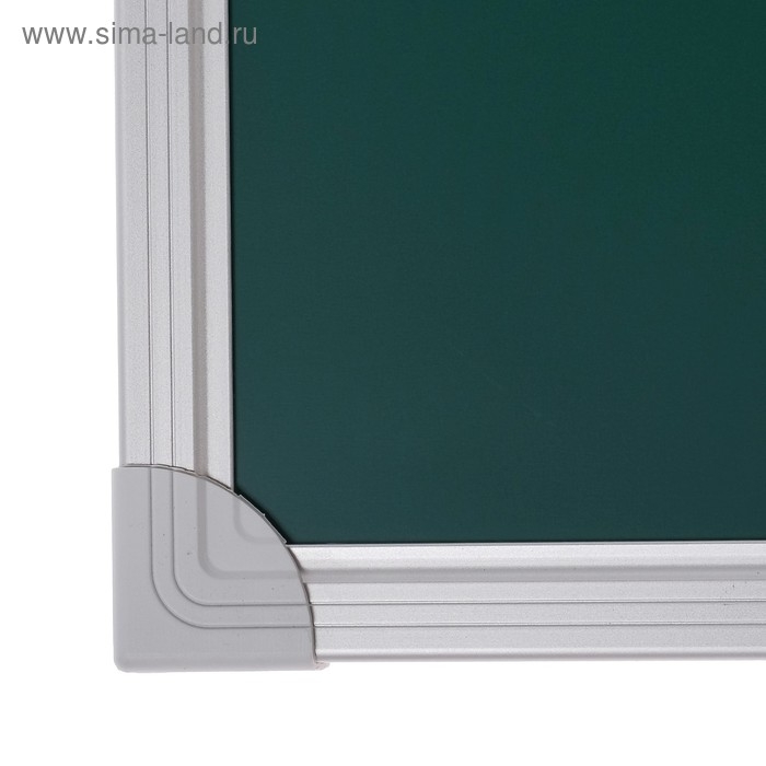 Доска магнитно-меловая, 90х120 см, ЗЕЛЁНАЯ, Calligrata СТАНДАРТ, в алюминиевой рамке, с полочкой Доска магнитно-меловая, 90х120 см, ЗЕЛЁНАЯ, Calligrata СТАНДАРТ, в алюминиевой рамке, с полочкой