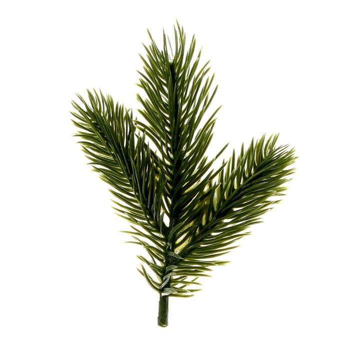 Декор «Веточка ели», набор 5 шт., размер 1 шт. — 12 × 9 см Декор «Веточка ели», набор 5 шт., размер 1 шт. — 12 × 9 см