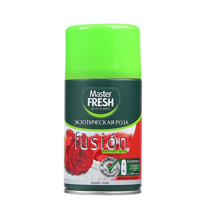 Мастер Фреш MFRAF-TO освежитель воздуха - сменный баллон для авт спрея Экзотическая роза 250 Мастер Фреш MFRAF-TO освежитель воздуха - сменный баллон для авт спрея Экзотическая роза 250