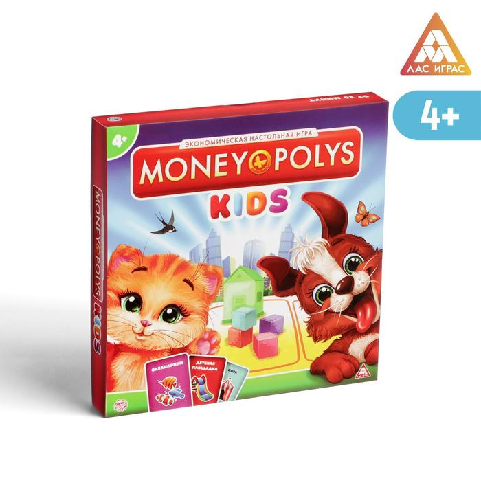 Настольная экономическая игра «MONEY POLYS. Kids», 90 купюр, 4+ Настольная экономическая игра «MONEY POLYS. Kids», 90 купюр, 4+