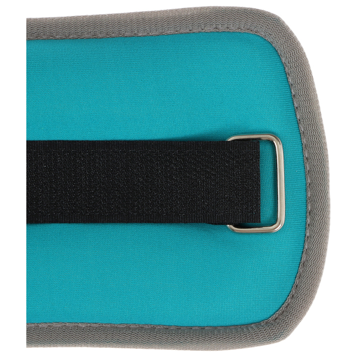 Утяжелители неопреновые ONLYTOP, 2 шт. х 0,5 кг, цвет мятный Утяжелители неопреновые ONLYTOP, 2 шт. х 0,5 кг, цвет мятный