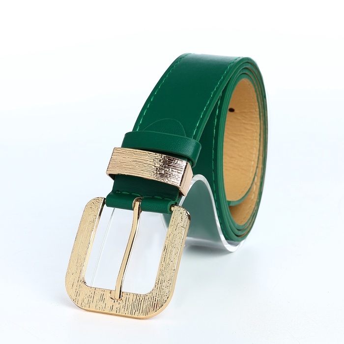 Ремень женский, ширина 3 см, пряжка металл, цвет Ремень женский, ширина 3 см, пряжка металл, цвет