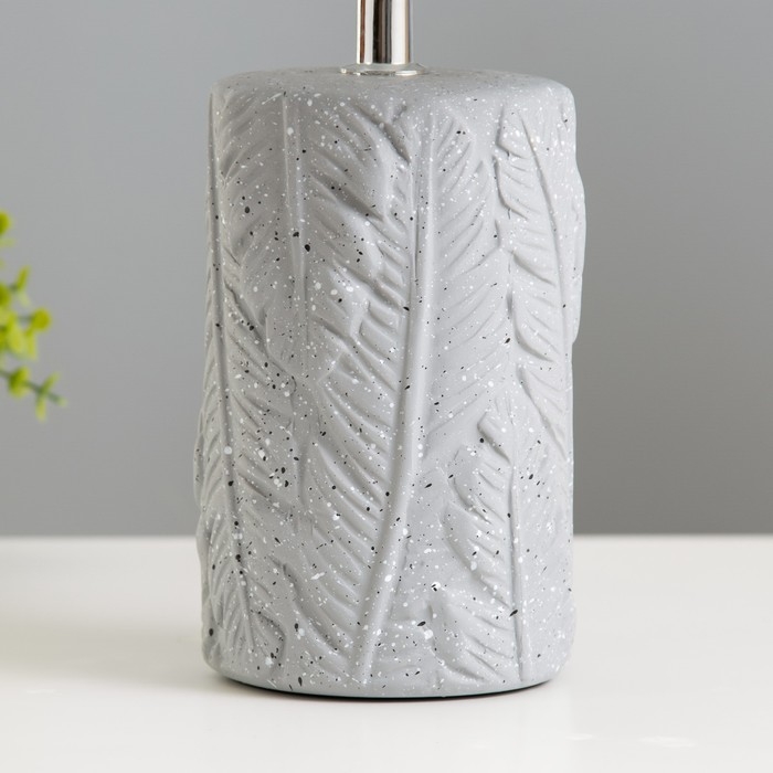 Настольная лампа Настольная лампа "Аквилина" Е14 40Вт темно-серый 20х20х33 см RISALUX