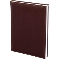 Ежедневник недатированный бордо,А4,202х272мм,176л,АТТАСНЕ КАНЬОН