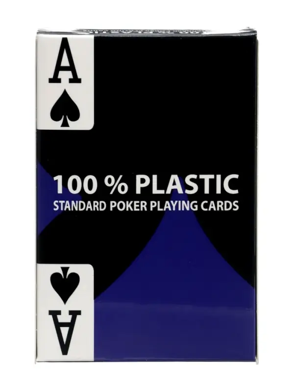 Карты игральные пластиковые, колода 55 шт., 6.5&times;9&times;2 см, МИКС