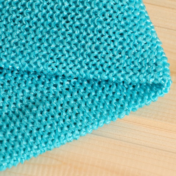 Мочалка банная вязаная Мочалка банная вязаная "Супердлинная", 70х11см, цвет микс