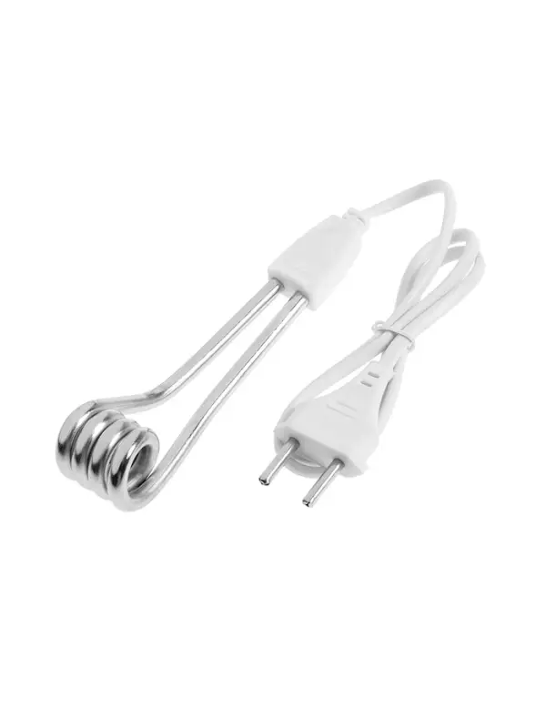 Электрокипятильник LEK 01, 500 Вт, спираль кольцо, 11х3 см, 220 В, белый