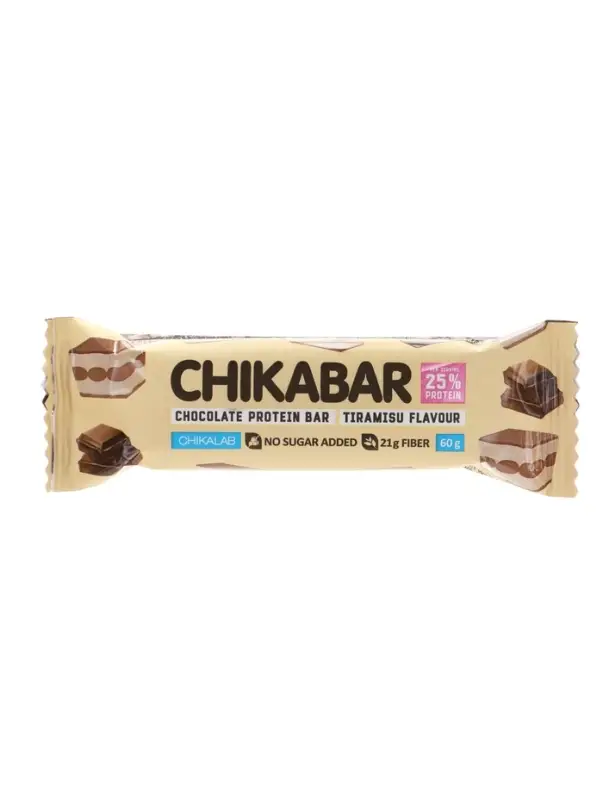 ТМ  ТМ "CHIKALAB" Батончик глазированный с начинкой со вкусом "Тирамису" 60 г