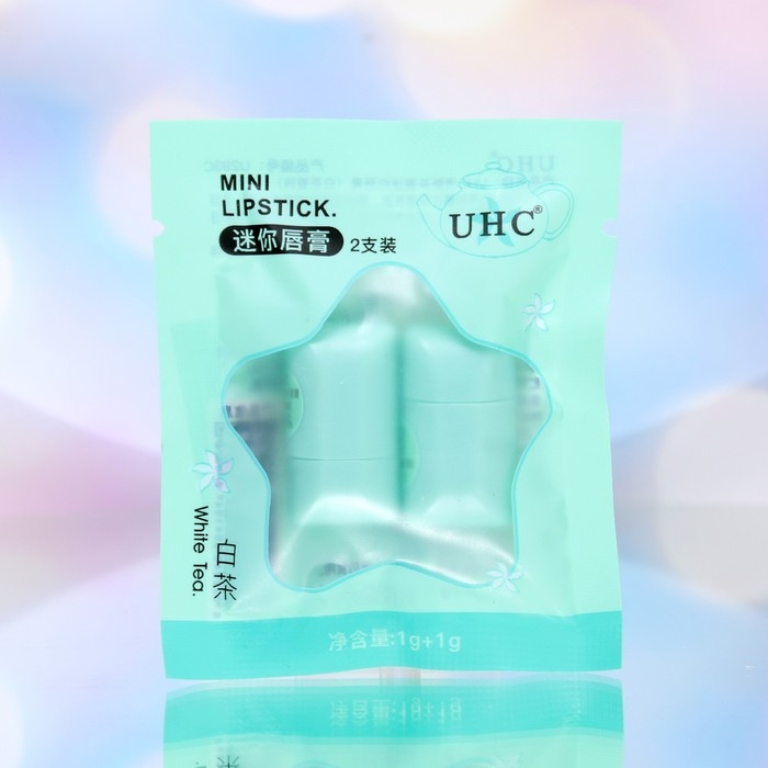 Набор мини-бальзамов для губ «Белый чай», 2 шт Набор мини-бальзамов для губ «Белый чай», 2 шт