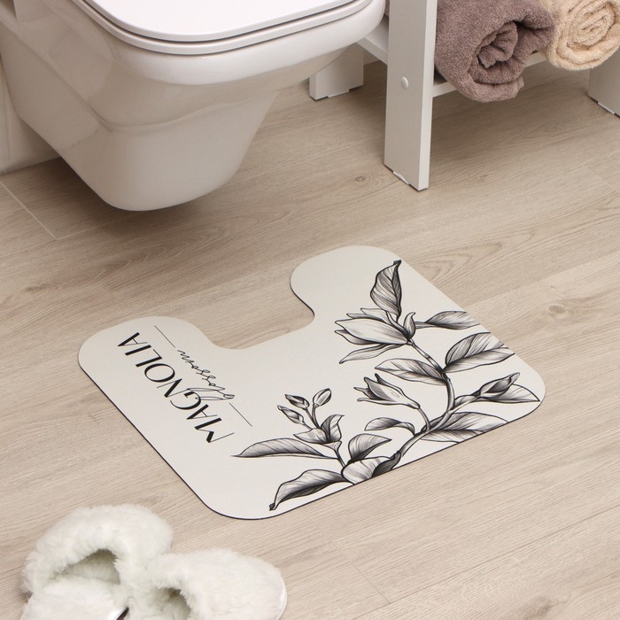 Коврик для ванной Этель Коврик для ванной Этель "Magnolia", 40х45 см