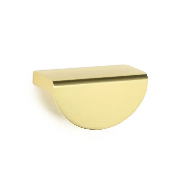 Ручка-скоба CAPPIO H001GP полукруглая, алюминий, L=50 мм, м/о 32 мм, цвет золото