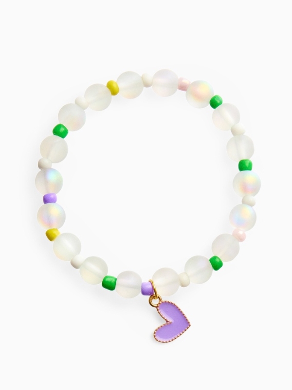 Браслет детский «Выбражулька» кошачий глаз бусина 8 мм, разноцветный Браслет детский «Выбражулька» кошачий глаз бусина 8 мм, разноцветный