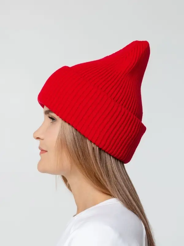Шапка Flette, красная (алая) Шапка Flette, красная (алая)