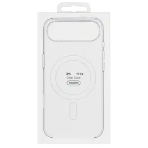 Чехол для iPhone 17 Air Clear Case PC (MagSafe + анимация NFC) ORG