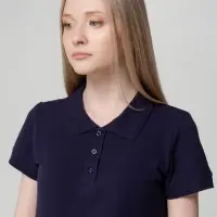 Рубашка поло женская Virma lady, темно-синяя, размер S