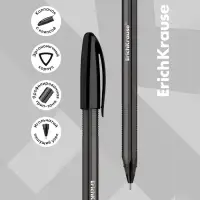 Ручка шариковая ErichKrause U-108 Original Stick, узел 1.0 мм, чернила чёрные, супермягкое письмо, длина линии письма 1000 метров Ручка шариковая ErichKrause U-108 Original Stick, узел 1.0 мм, чернила чёрные, супермягкое письмо, длина линии письма 1000 метров