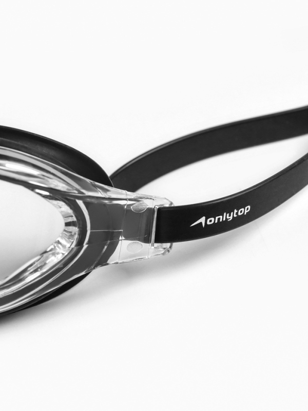 Очки для плавания взрослые, цвет черный Очки для плавания взрослые, цвет черный