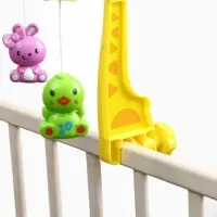 Мобиль музыкальный на кроватку Крошка Я &laquo;Бабочка. Малыш зоо&raquo;, заводной,