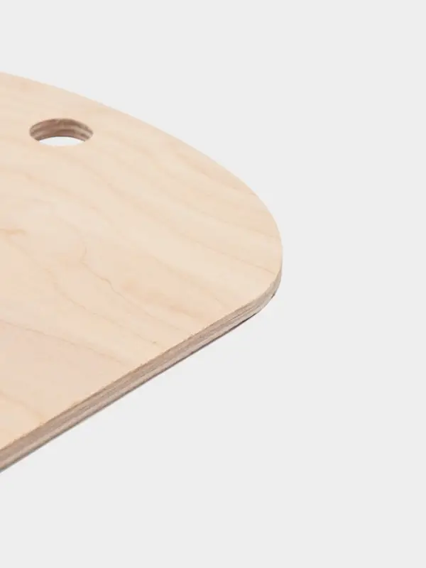 Доска разделочная сувенирная Дарим Красиво «Символ года. Богатства и процветания!», дерево, 27.5×19.5×0.5 см, разноцветная