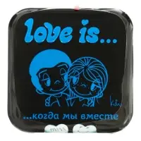 Конфеты освежающие Love is, в форме сердца, со вкусом мяты, 20 г