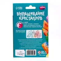 Выращивание кристаллов &laquo;Опыты. Лучистый кристалл&raquo;, цвет малиновый