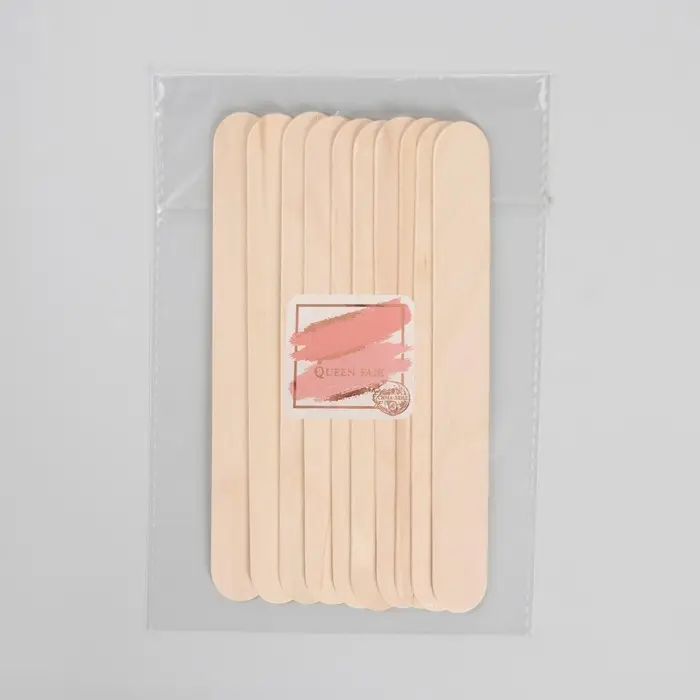 Шпатели для депиляции, деревянные, 15×1.7 см, 10 шт. Шпатели для депиляции, деревянные, 15×1.7 см, 10 шт.