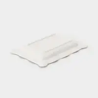 Блюдо сервировочное Breeze, 25&times;19&times;2 см, фарфор, белое