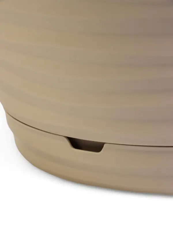 Горшок для цветов "Saffron" D-26,7 см, 9,1 л с поддоном, бежевый