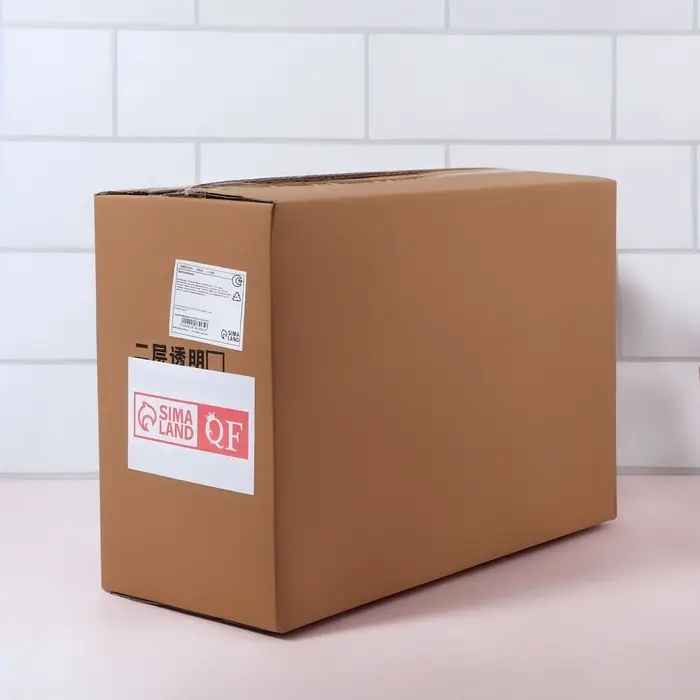 Органайзер для хранения, с ручками, 2 секции, 31&times;20&times;29 см, цвет чёрный, серебристый