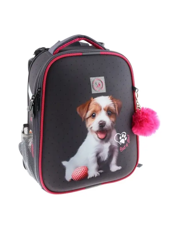 Рюкзак каркасный, школьный, 38×30×16 см, эргономичная спинка «Щенок» Рюкзак каркасный, школьный, 38×30×16 см, эргономичная спинка «Щенок»