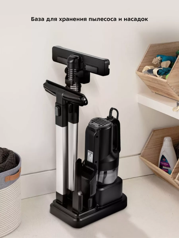 Пылесос для дома вертикальный ручной КТ-5142 (2 в 1) 400 Вт