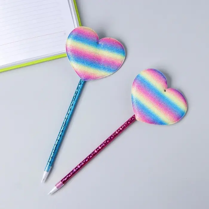 Ручка «Сердечко», синие чернила, МИКС Ручка «Сердечко», синие чернила, МИКС